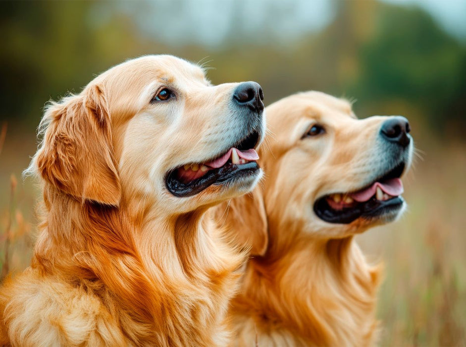 Golden Retriever Duo - CALVENDO Foto-Puzzle'