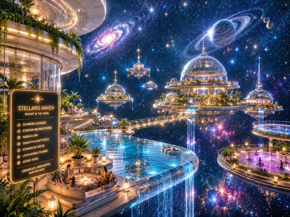 Stellaris Haven Resort - CALVENDO Foto-Puzzle'