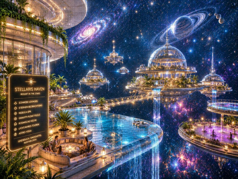 Stellaris Haven Resort - CALVENDO Foto-Puzzle'