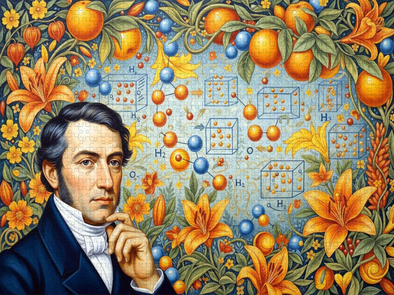 Amedeo Avogadro (1776–1856) - berühmter Chemiker - CALVENDO Foto-Puzzle'