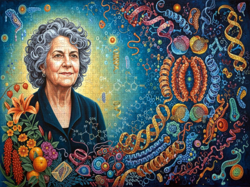 Ada Yonath (1939– ) Berühmte Chemikerin - CALVENDO Foto-Puzzle'