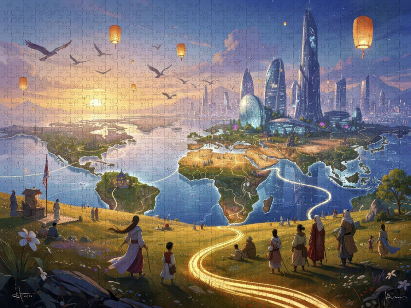 Im Herz der verborgenen Welten. - CALVENDO Foto-Puzzle'