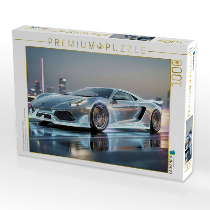 Der Motor spricht in elektrischen Herzschlägen. - CALVENDO Foto-Puzzle'