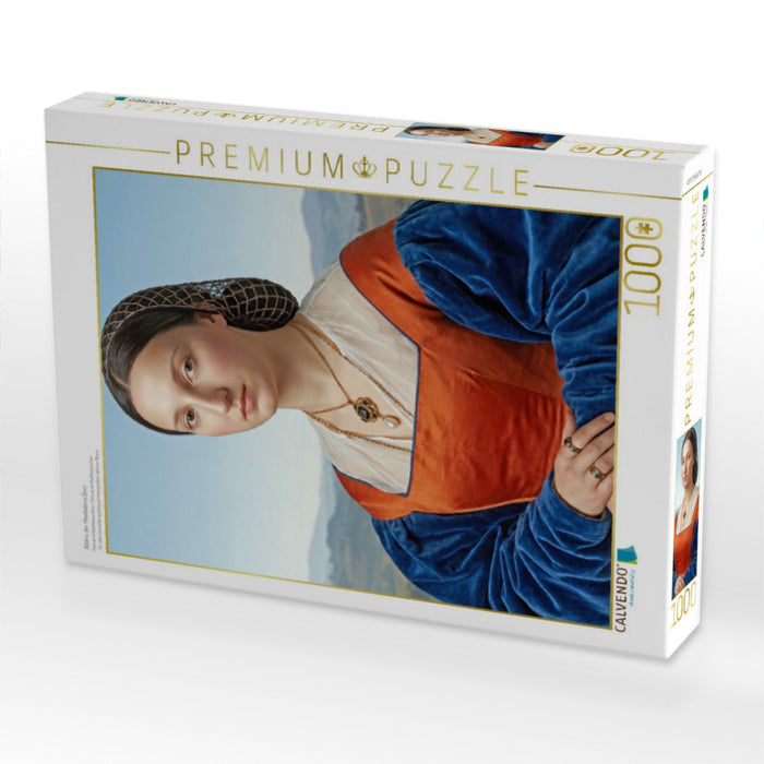 Bildnis der Maddalena Doni - CALVENDO Foto-Puzzle'