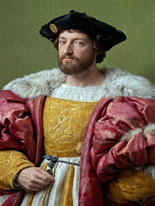 Bildnis des Lorenzo de Medici - CALVENDO Foto-Puzzle'