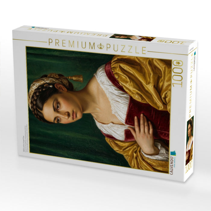 Bildnis einer jungen Frau - CALVENDO Foto-Puzzle'