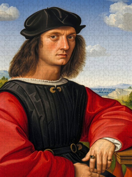 Bildnis des Agnolo Doni - CALVENDO Foto-Puzzle'