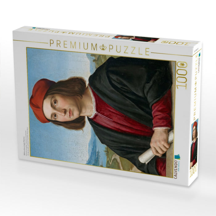 Bildnis eines jungen Mannes - CALVENDO Foto-Puzzle'