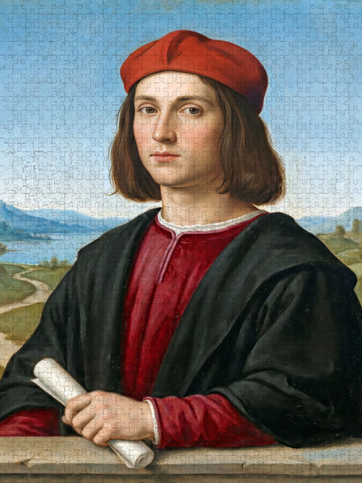 Bildnis eines jungen Mannes - CALVENDO Foto-Puzzle'