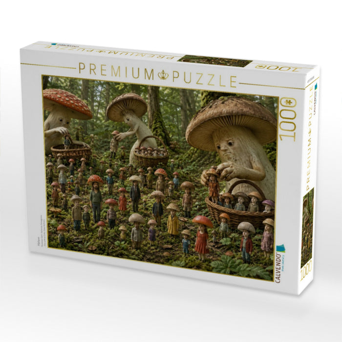 Pilzfarm - CALVENDO Foto-Puzzle'