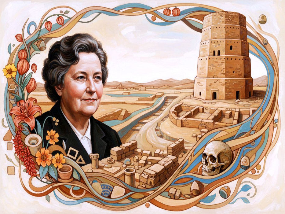 Kathleen Kenyon (1906–1978), Archäologin, entdeckte und erforschte Jericho - CALVENDO Foto-Puzzle'