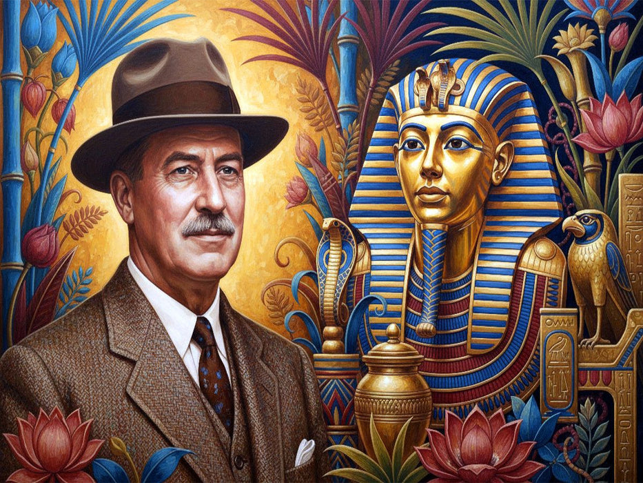 Howard Carter (1874–1939), Archäologe, entdeckte das Grab des Tutanchamun - CALVENDO Foto-Puzzle'