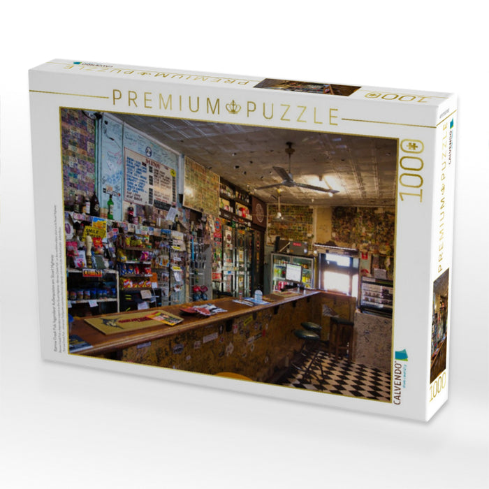 Barrow Creek Pub: legendärer Außenposten am Stuart Highway - CALVENDO Foto-Puzzle'