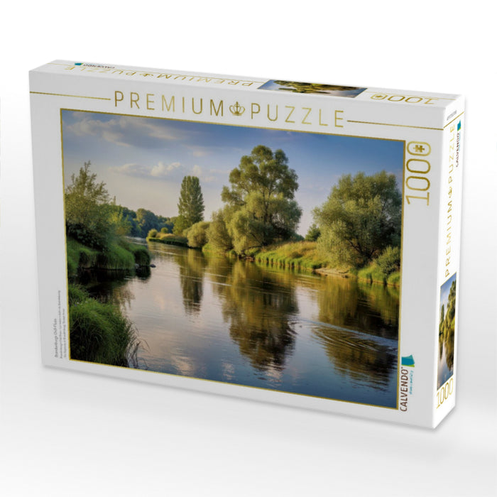 Brandenburgs Chill‑Fluss. - CALVENDO Foto-Puzzle'