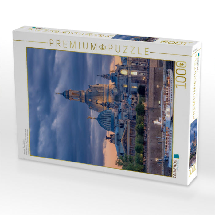 Dresdner Frauenkirche - CALVENDO Foto-Puzzle'
