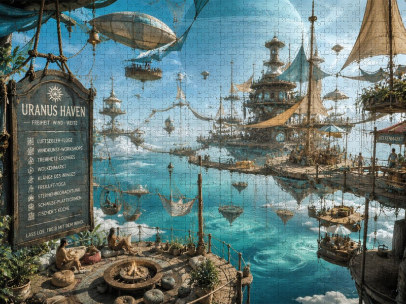 Uranus Haven Resort - CALVENDO Foto-Puzzle'