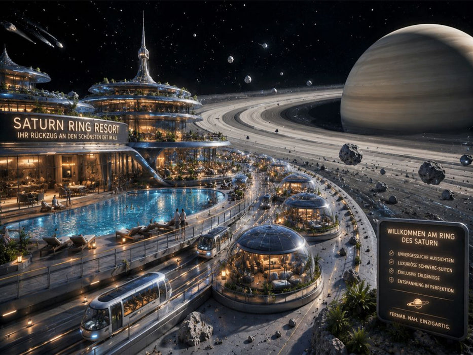 Saturn Ring Resort - CALVENDO Foto-Puzzle'