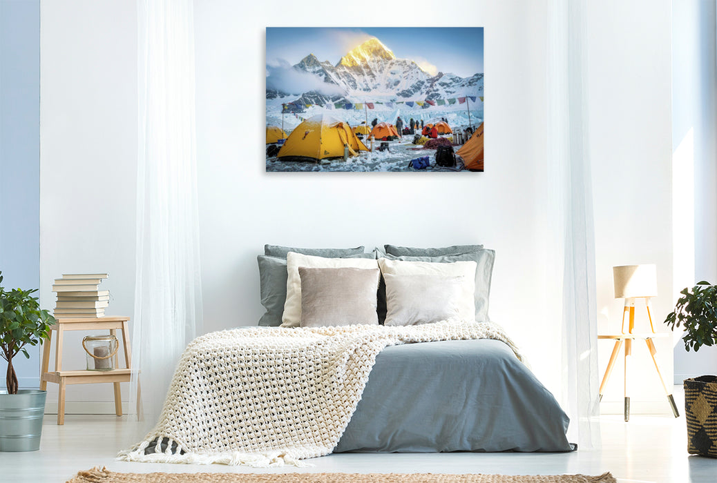 Premium Textil-Leinwand Der Weg, der Legenden schreibt.