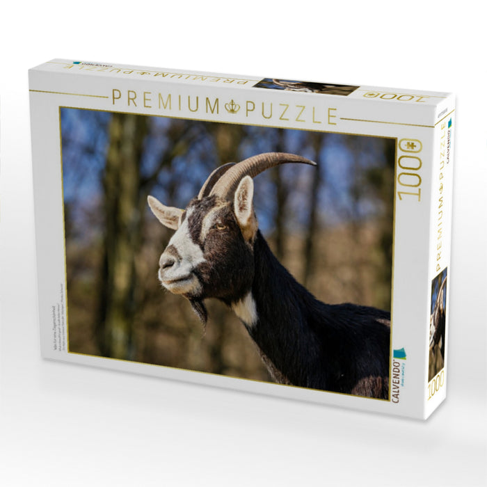 Was für eine Ziegenschönheit - CALVENDO Foto-Puzzle'