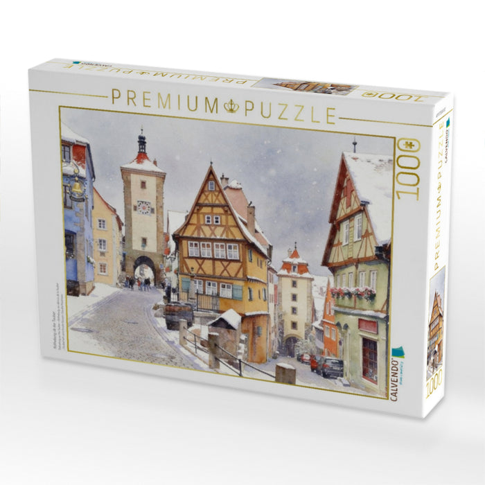 Rotheburg ob der Tauber - CALVENDO Foto-Puzzle'