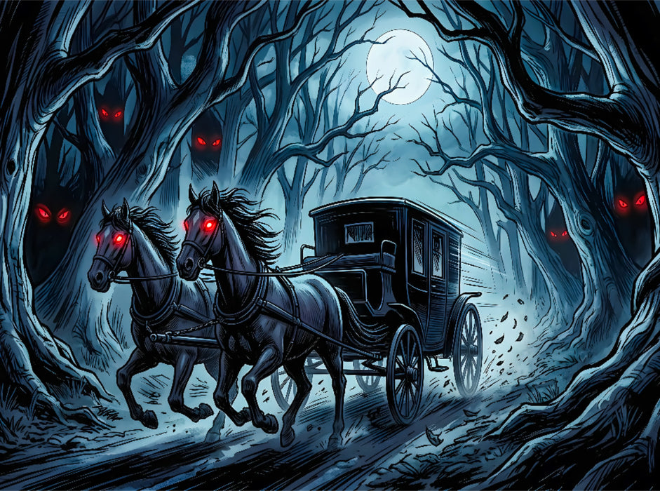 Die Schatten des Vampirs erwachen - CALVENDO Foto-Puzzle'