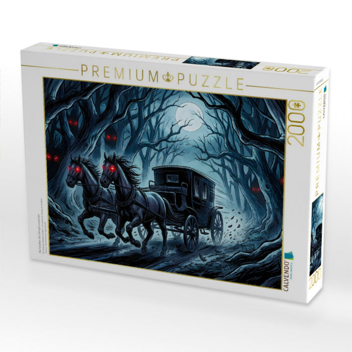 Die Schatten des Vampirs erwachen - CALVENDO Foto-Puzzle'