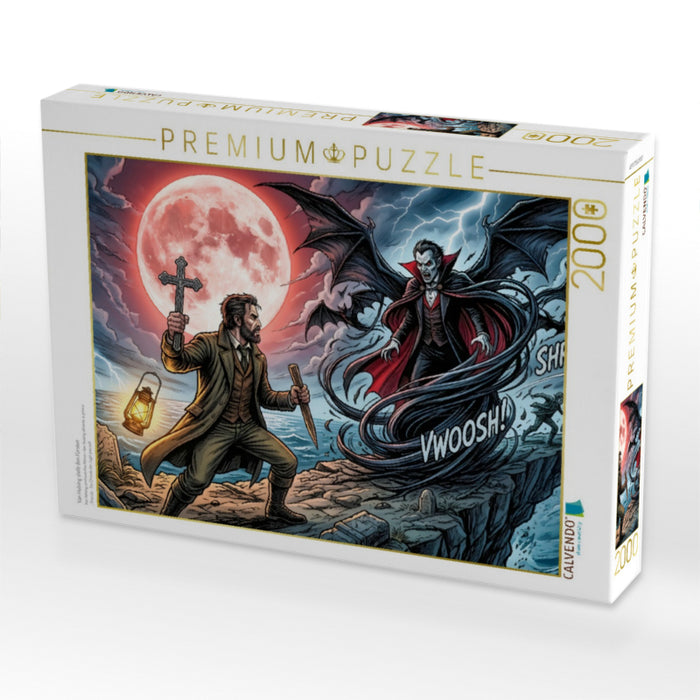Van Helsing stellt den Fürsten - CALVENDO Foto-Puzzle'