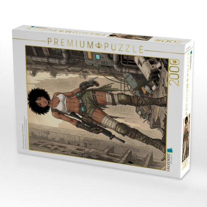 Tiana und das Erwachen in den Ruinen - CALVENDO Foto-Puzzle'