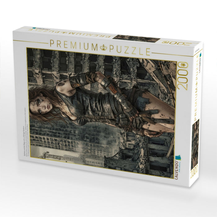 Ophelia und die Klage ums unfertige Gestern - CALVENDO Foto-Puzzle'