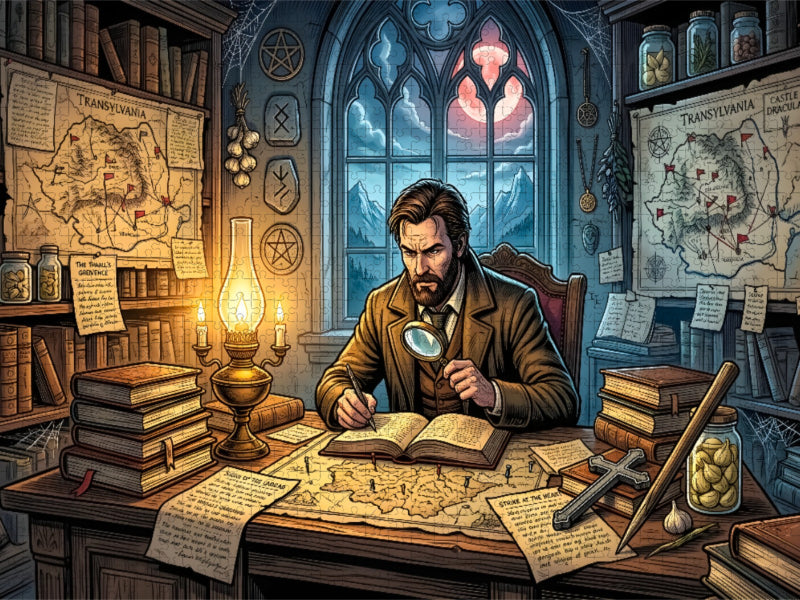 Van Helsing erkennt die Wahrheit - CALVENDO Foto-Puzzle'
