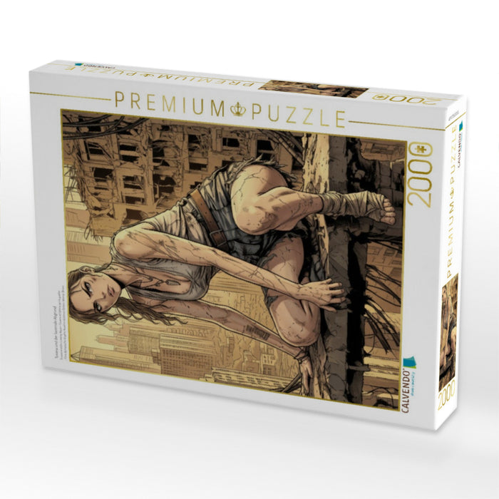 Tuvana und der lauernde Abgrund - CALVENDO Foto-Puzzle'