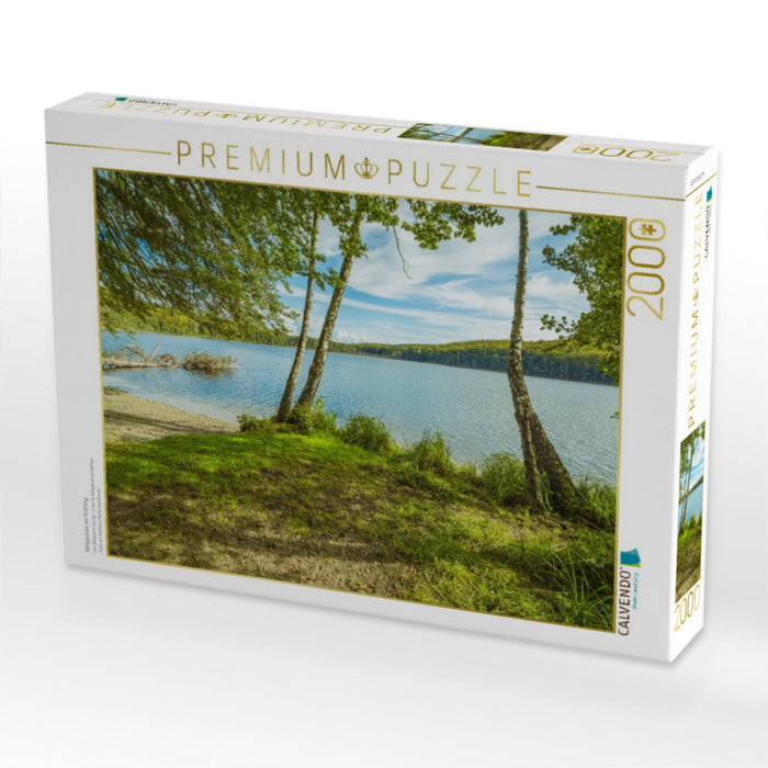 Wolgastsee im Frühling - CALVENDO Foto-Puzzle'