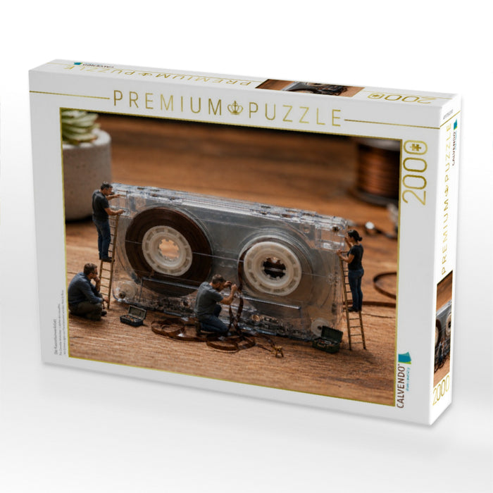 Die Kassettenwerkstatt - CALVENDO Foto-Puzzle'