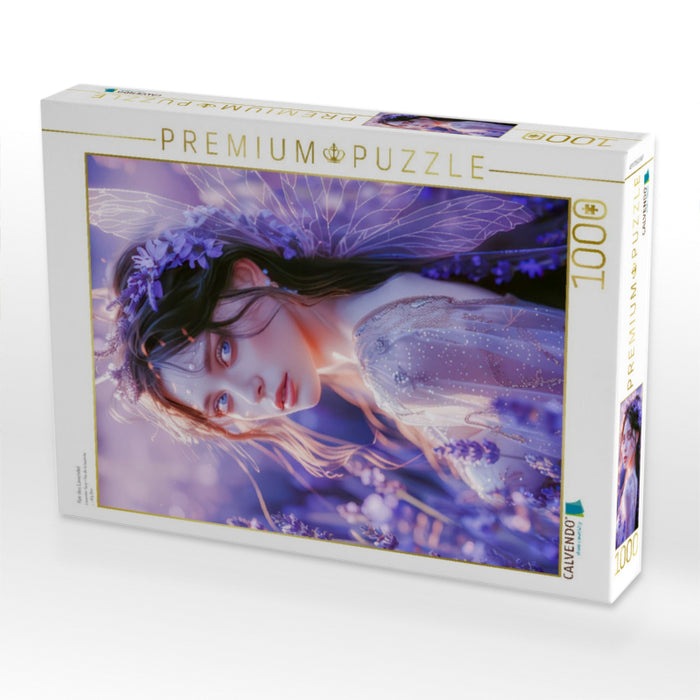 Fee des Lavendel - CALVENDO Foto-Puzzle'