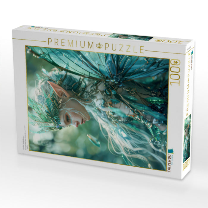 Fee der Waldpflanzen - CALVENDO Foto-Puzzle'