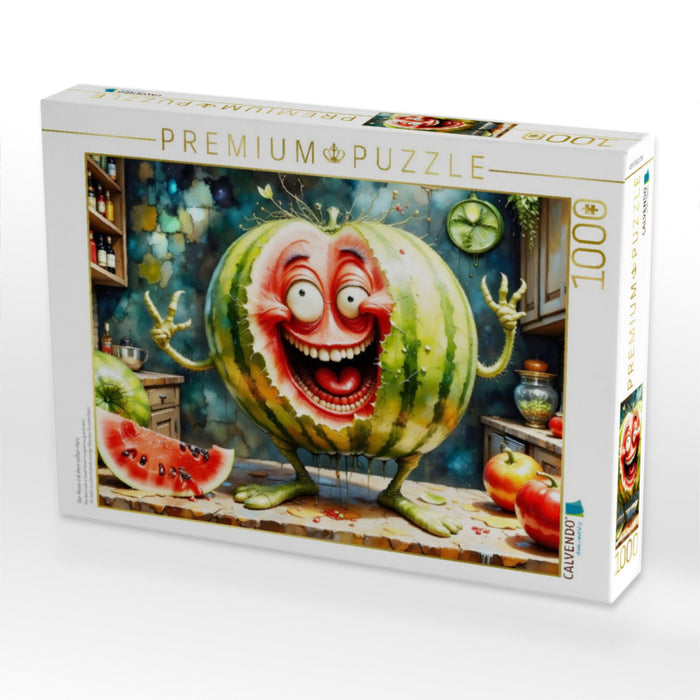 Der Riese mit dem süßen Herz - CALVENDO Foto-Puzzle'
