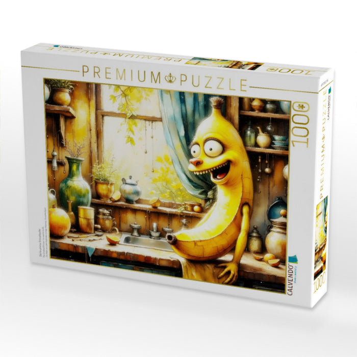 Die krumme Grinsebacke - CALVENDO Foto-Puzzle'