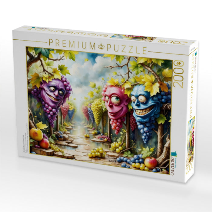 Die Weinbeeren im Rausch - CALVENDO Foto-Puzzle'
