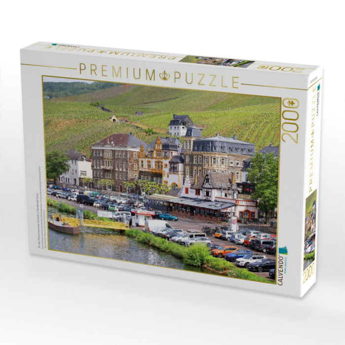 An der Uferpromenade Gestade in Bernkastel-Kues - CALVENDO Foto-Puzzle'