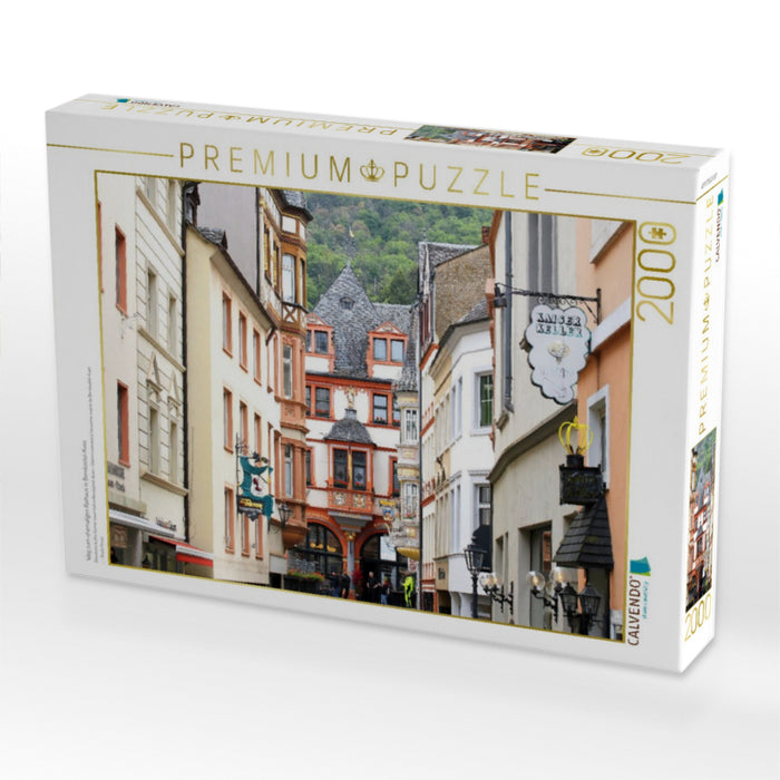 Weg zum ehemaligen Rathaus in Bernkastel-Kues - CALVENDO Foto-Puzzle'
