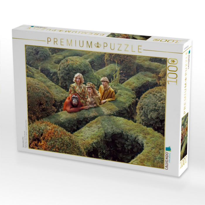 Gartenlabyrinthe - CALVENDO Foto-Puzzle'