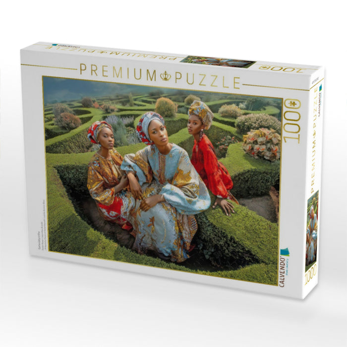 Gartenlabyrinthe - CALVENDO Foto-Puzzle'