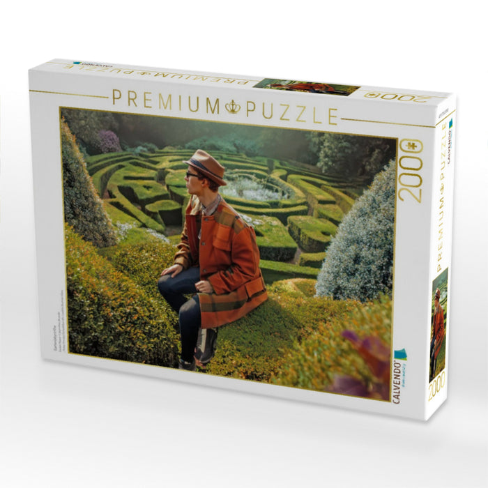 Gartenlabyrinthe - CALVENDO Foto-Puzzle'