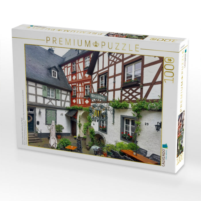 Beilstein, historischer Weinort an der Mosel - CALVENDO Foto-Puzzle'