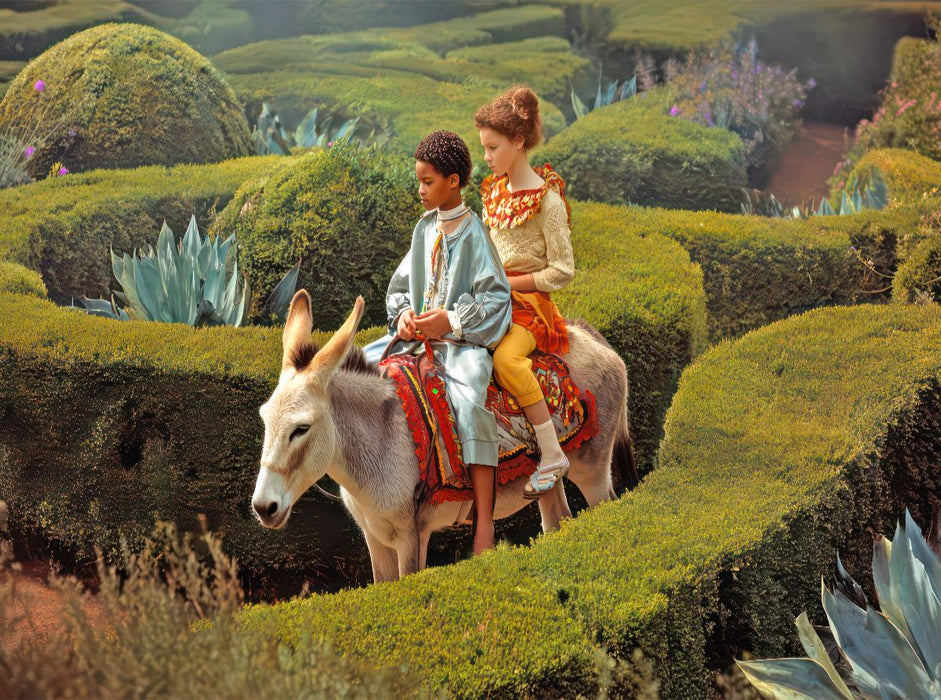 Gartenlabyrinthe - CALVENDO Foto-Puzzle'
