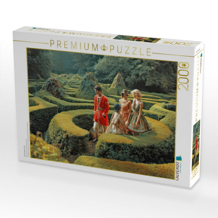 Gartenlabyrinthe - CALVENDO Foto-Puzzle'
