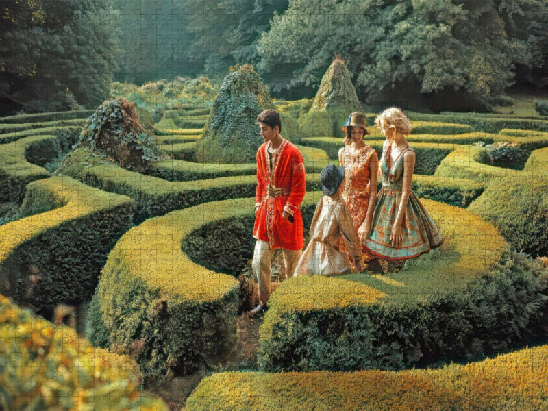 Gartenlabyrinthe - CALVENDO Foto-Puzzle'
