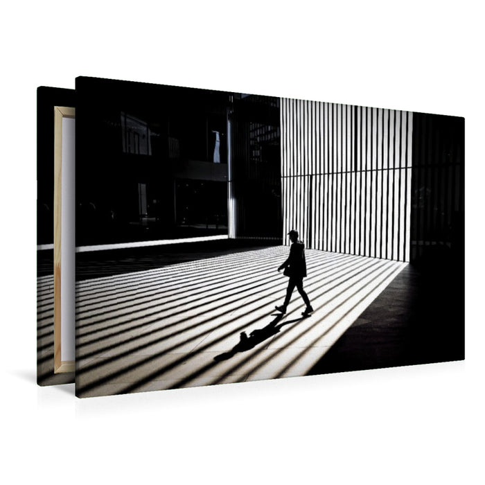 Premium Textil-Leinwand Die Kunst der Andeutung — Sinnlichkeit ohne Offenbarung.