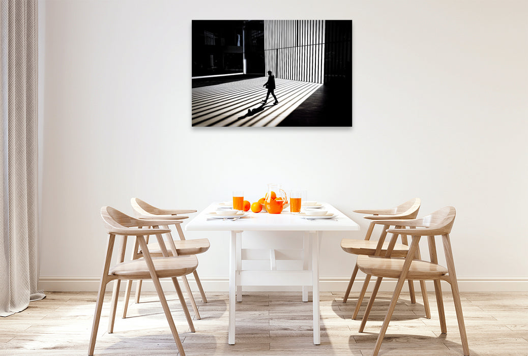 Premium Textil-Leinwand Die Kunst der Andeutung — Sinnlichkeit ohne Offenbarung.