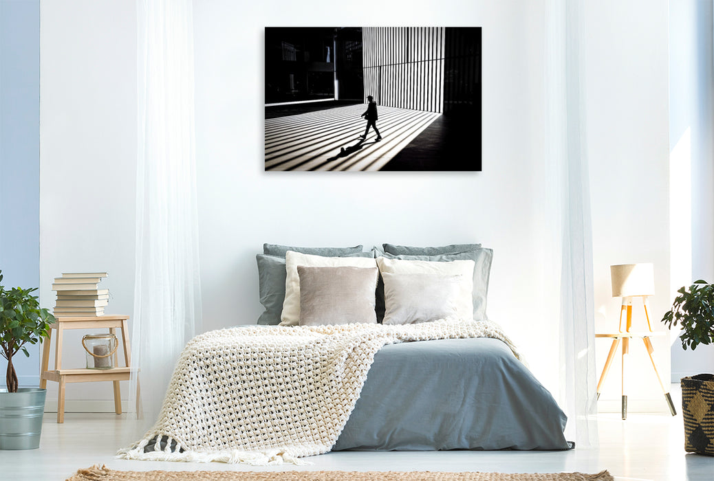 Premium Textil-Leinwand Die Kunst der Andeutung — Sinnlichkeit ohne Offenbarung.